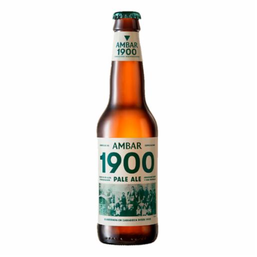 Cerveza Ambar 1900 botella 33cl