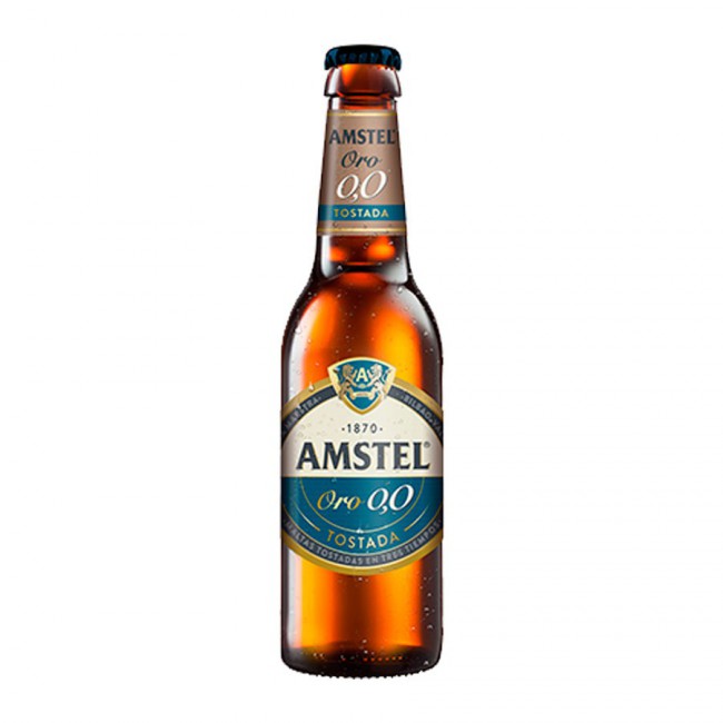 Cerveza Amstel Oro Tostada 0,0